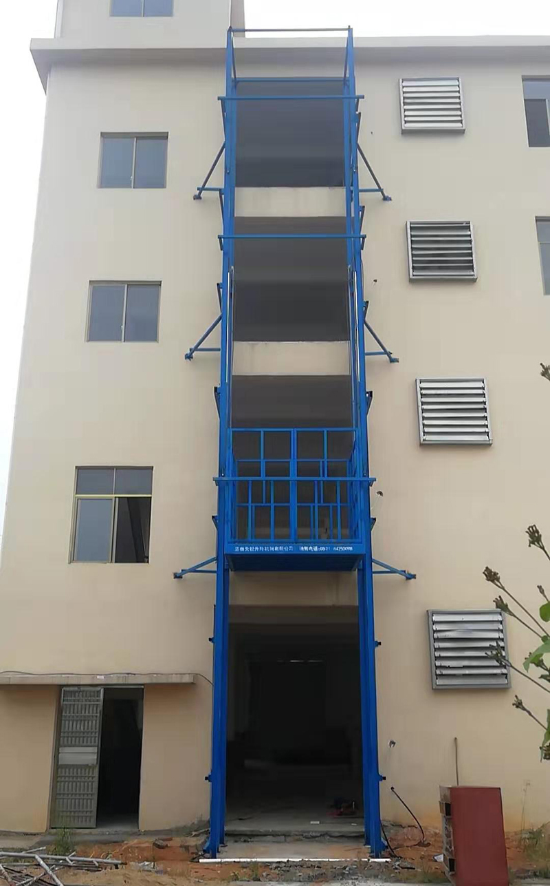 海南室外导轨式升降平台